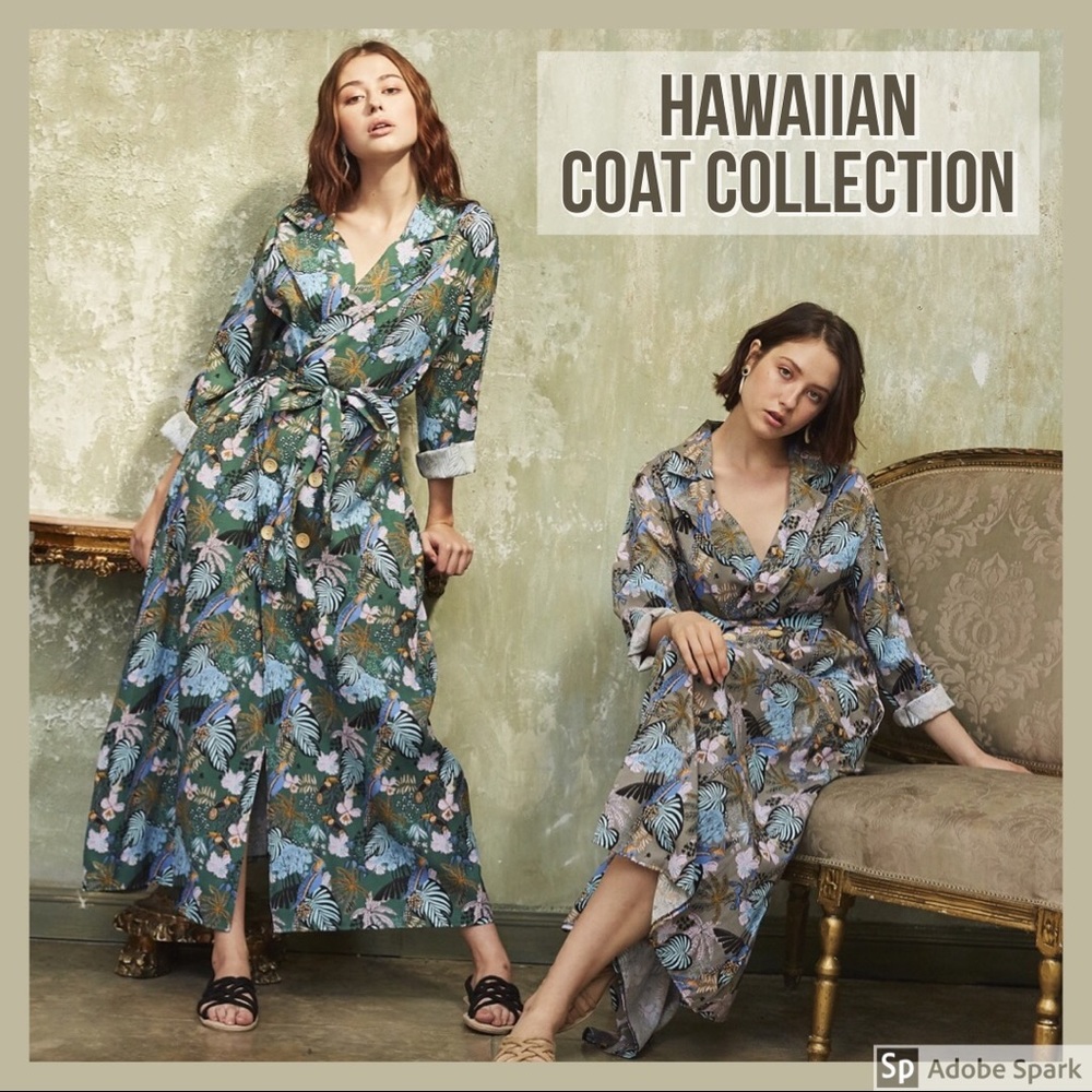 Maxi dress coat